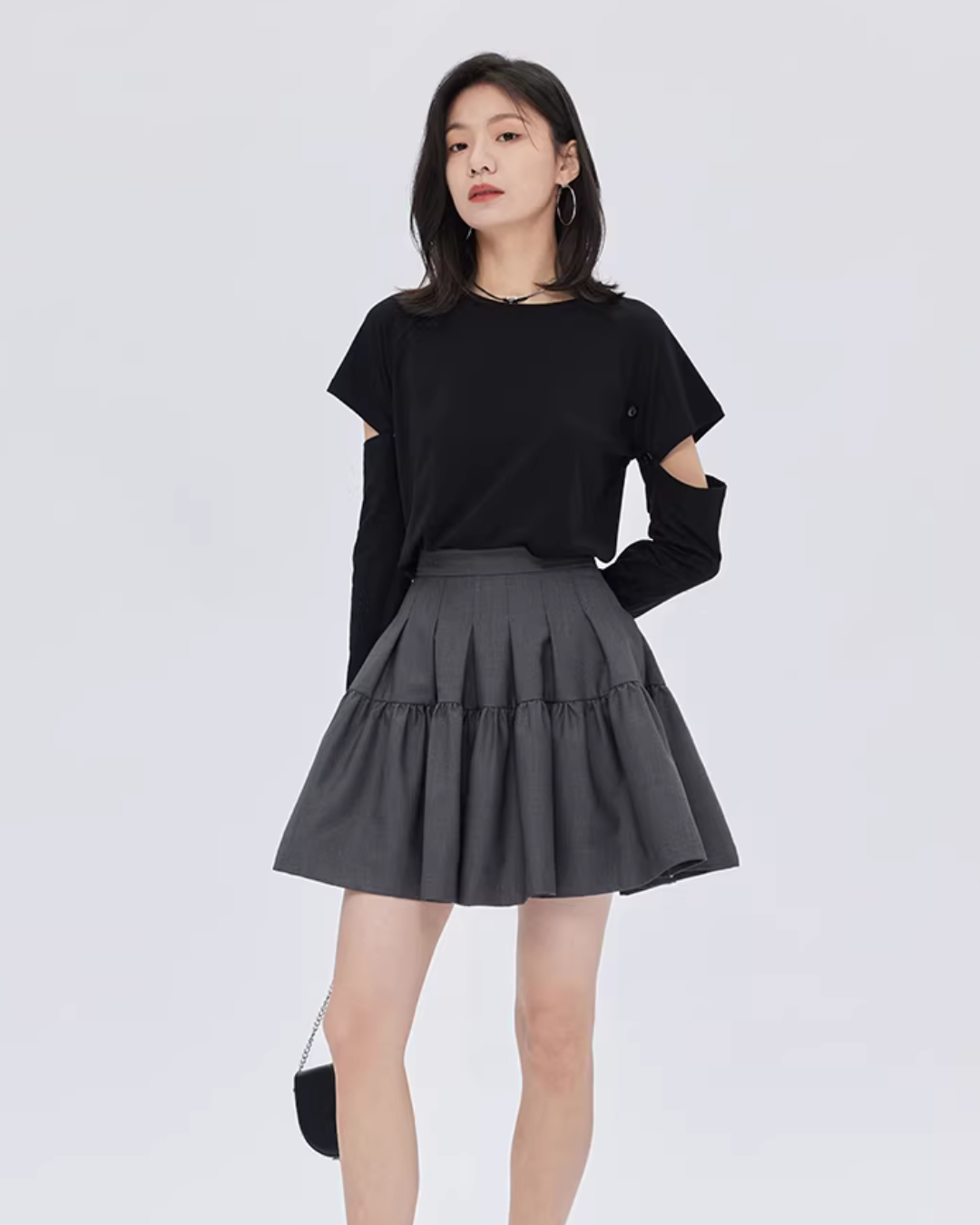 Round Neck Long Sleeve T-Shirt Round Neck Long Sleeve T-Shirt