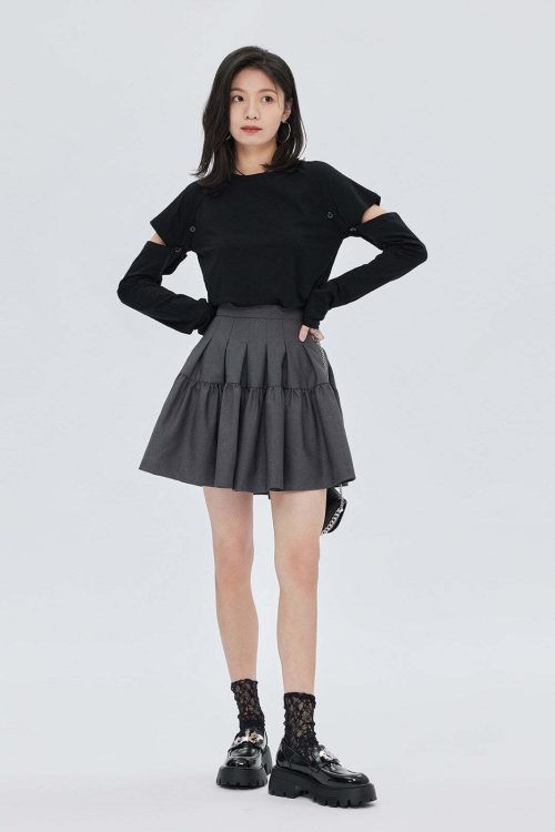 Round Neck Long Sleeve T-Shirt