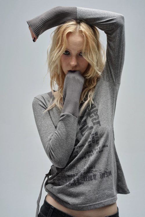 Round Neck Punk T-Shirt