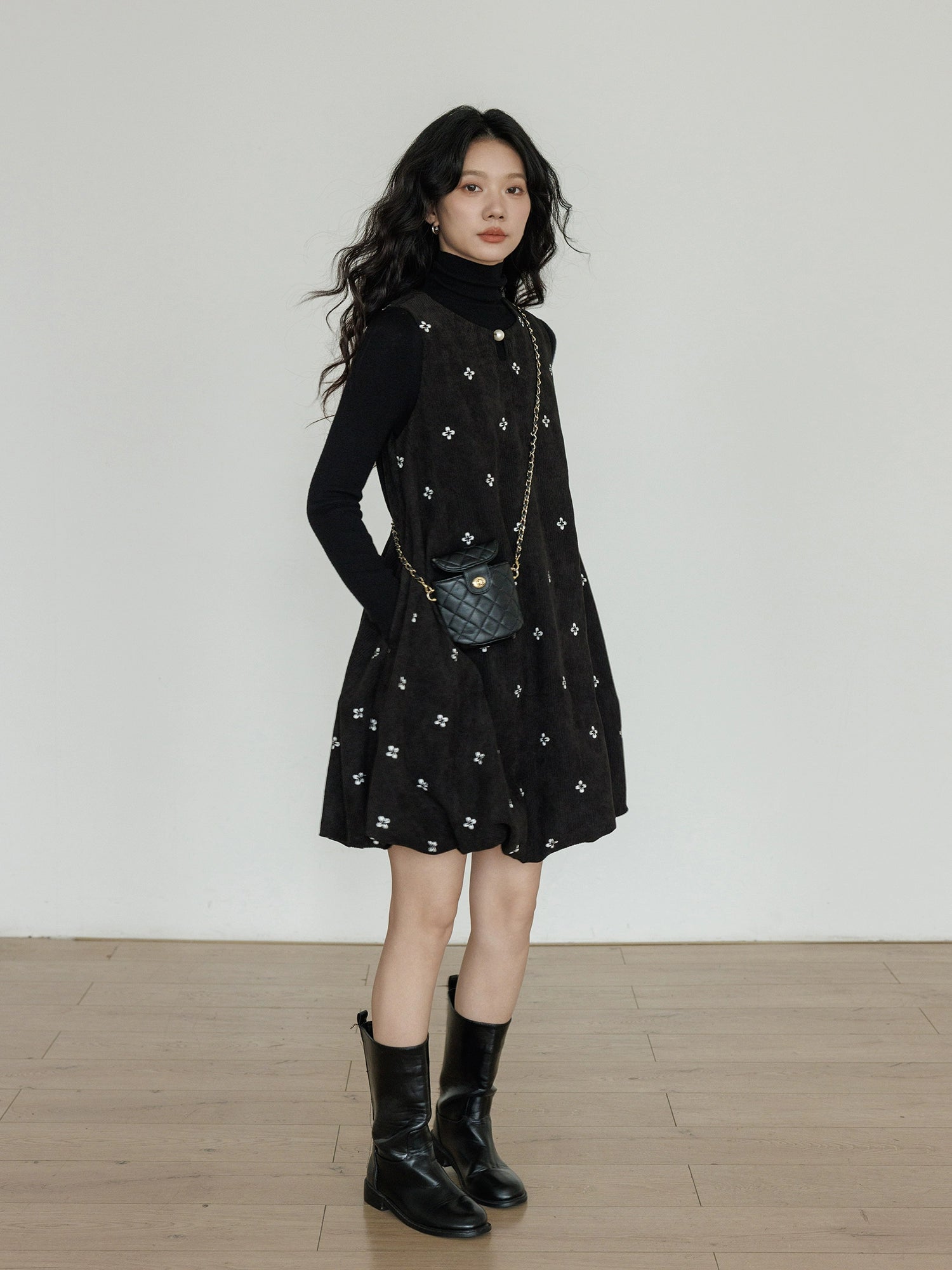 Round Neck Vest Dress Round Neck Vest Dress