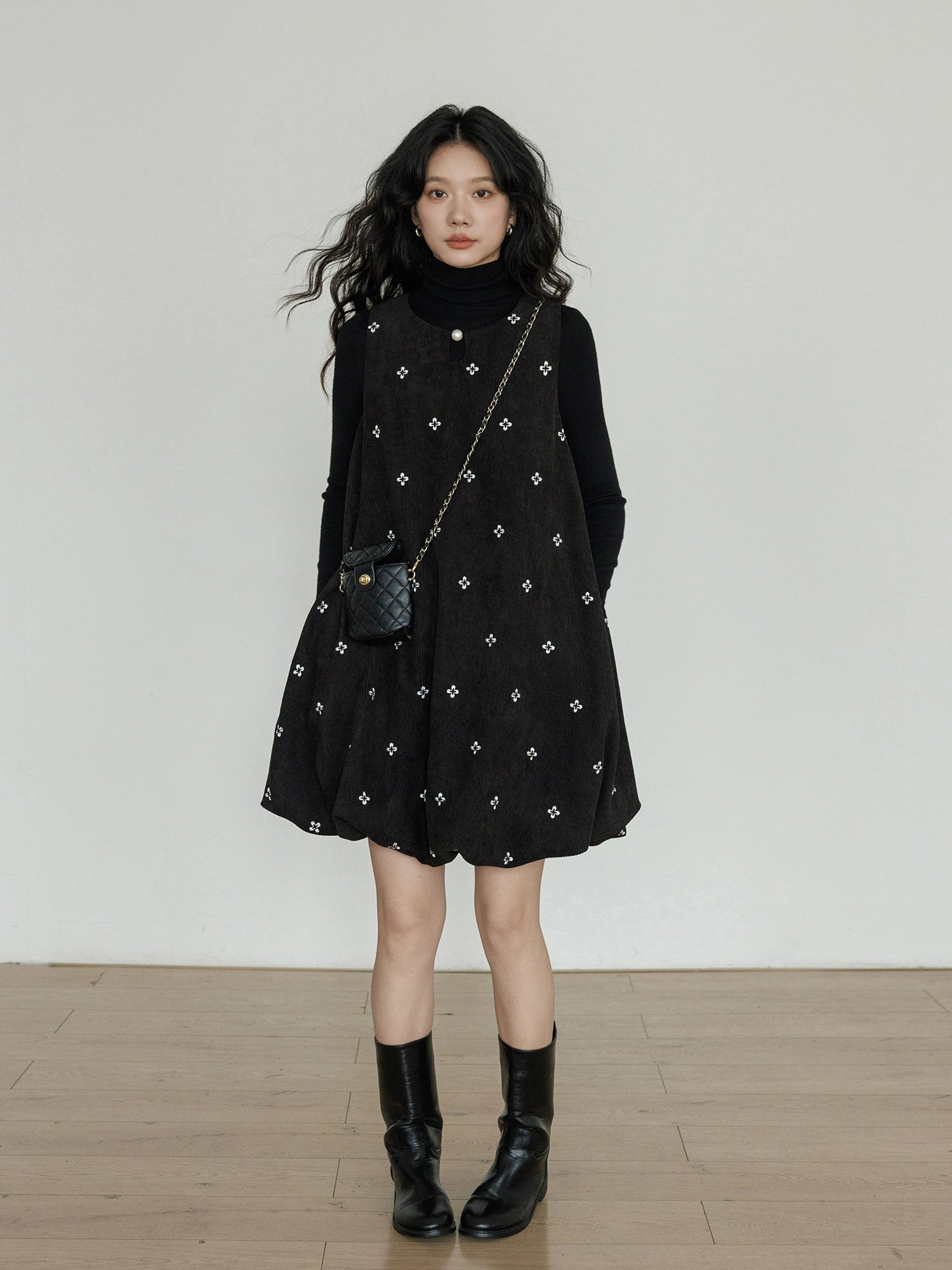 Round Neck Vest Dress Round Neck Vest Dress