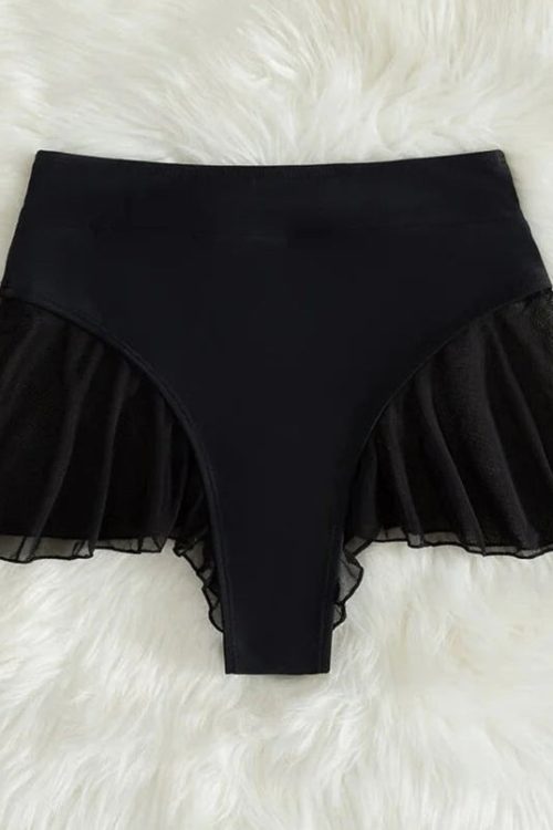 Ruffle Skirted Bikini Bottom