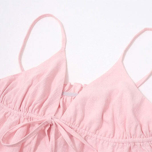 Sexy Solid Slim Tie Cami Top Sexy Solid Slim Tie Cami Top