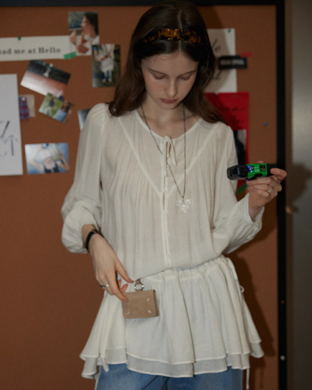 Sheer Blouse Tunic Sheer Blouse Tunic