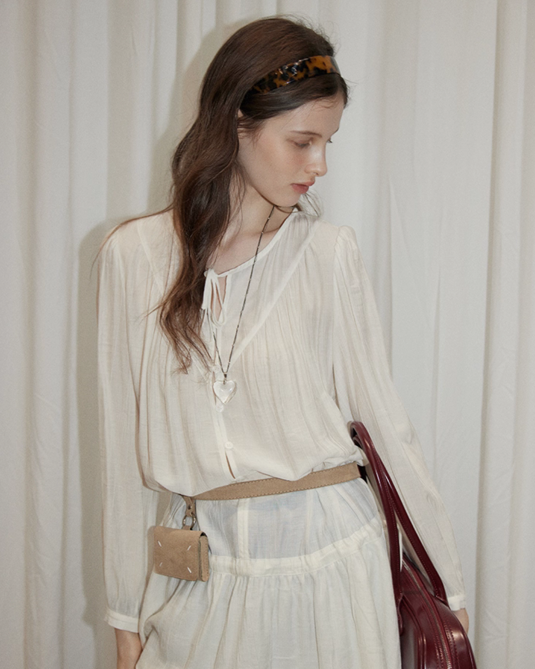 Sheer Blouse Tunic Sheer Blouse Tunic