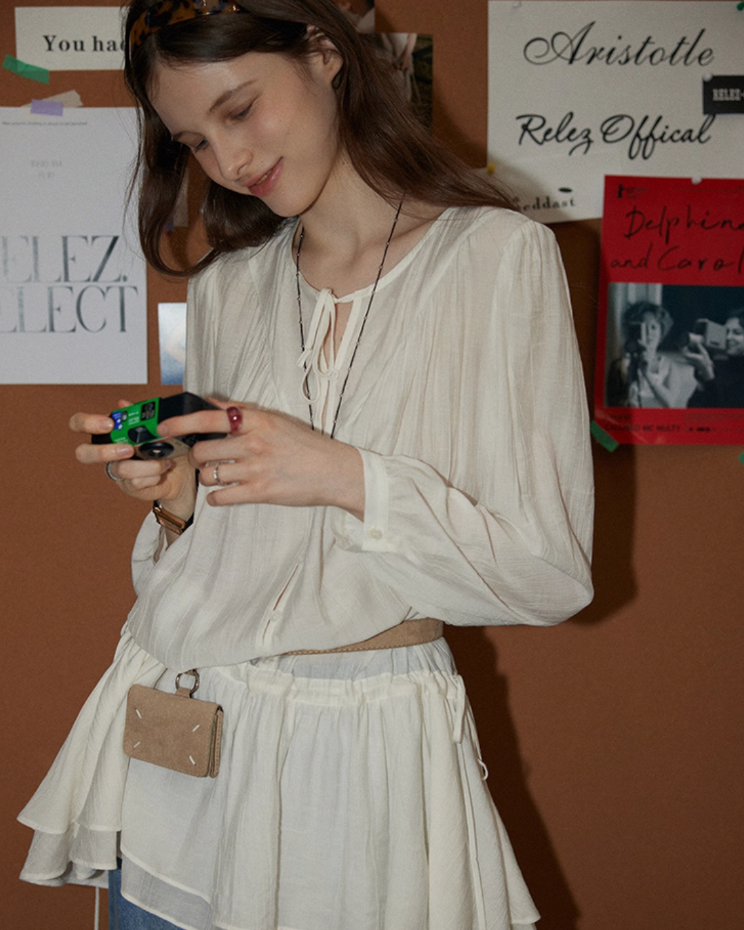 Sheer Blouse Tunic Sheer Blouse Tunic