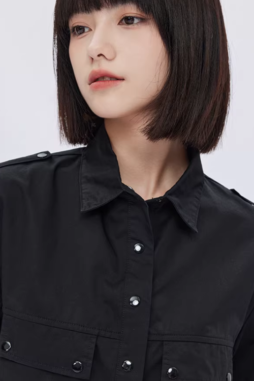 Short Short-Sleeve Shirt