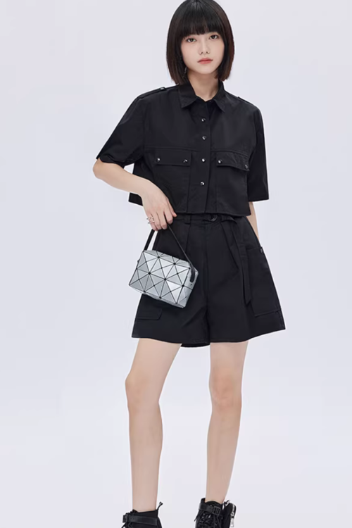 Short Short-Sleeve Shirt