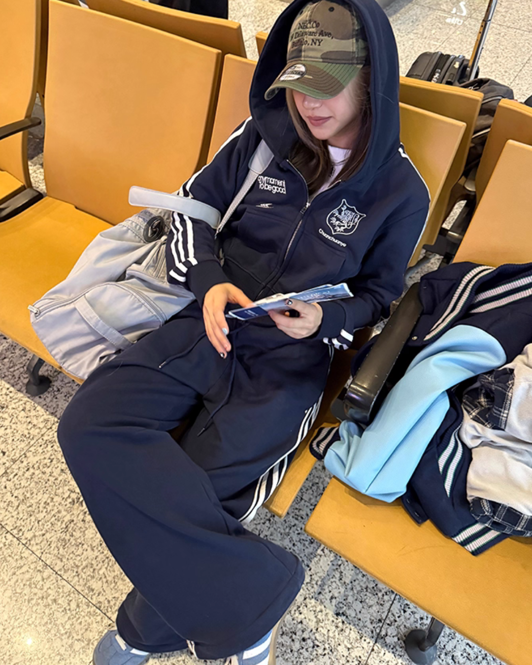 Sideline Cropped Zip Hoodie Sideline Cropped Zip Hoodie