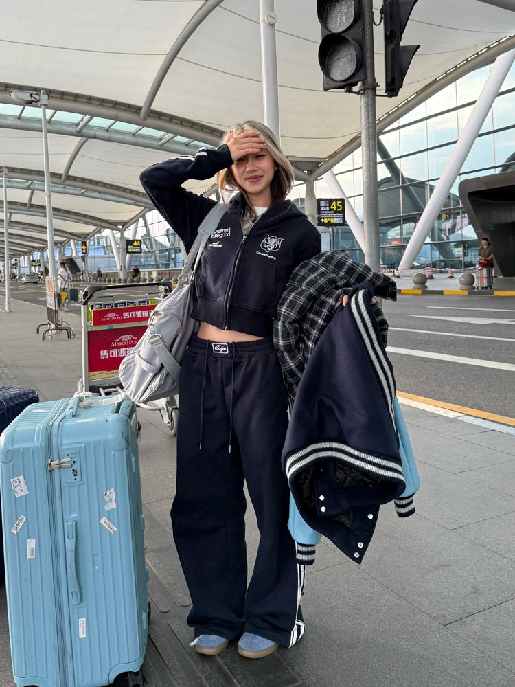 Sideline Cropped Zip Hoodie Sideline Cropped Zip Hoodie