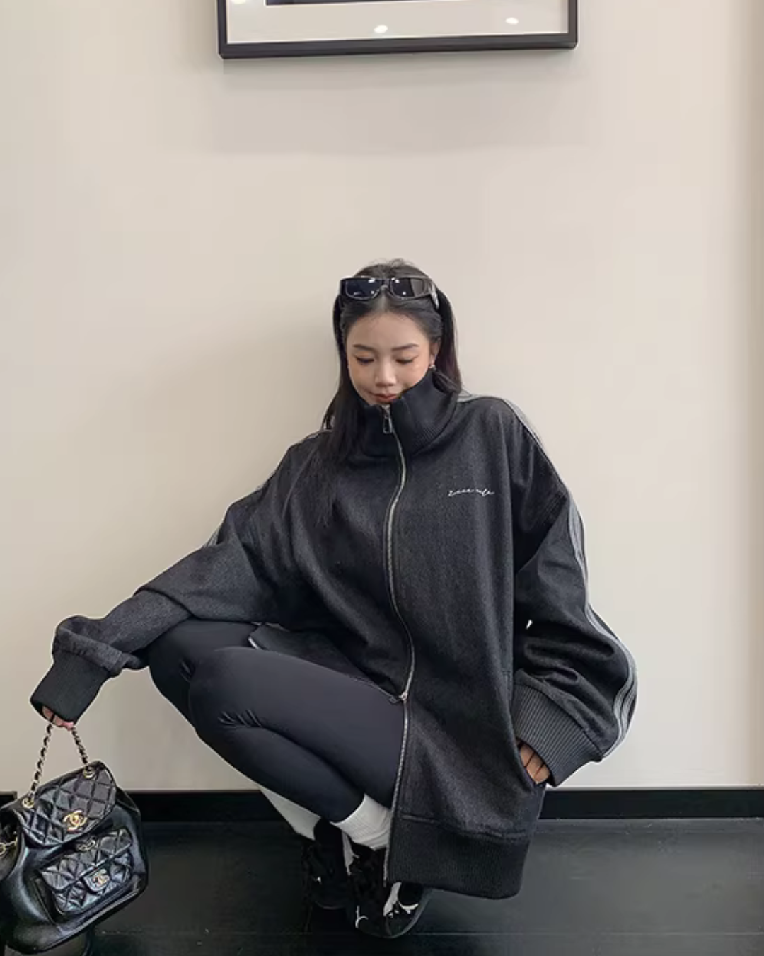 Sideline Denim Track Jacket Sideline Denim Track Jacket