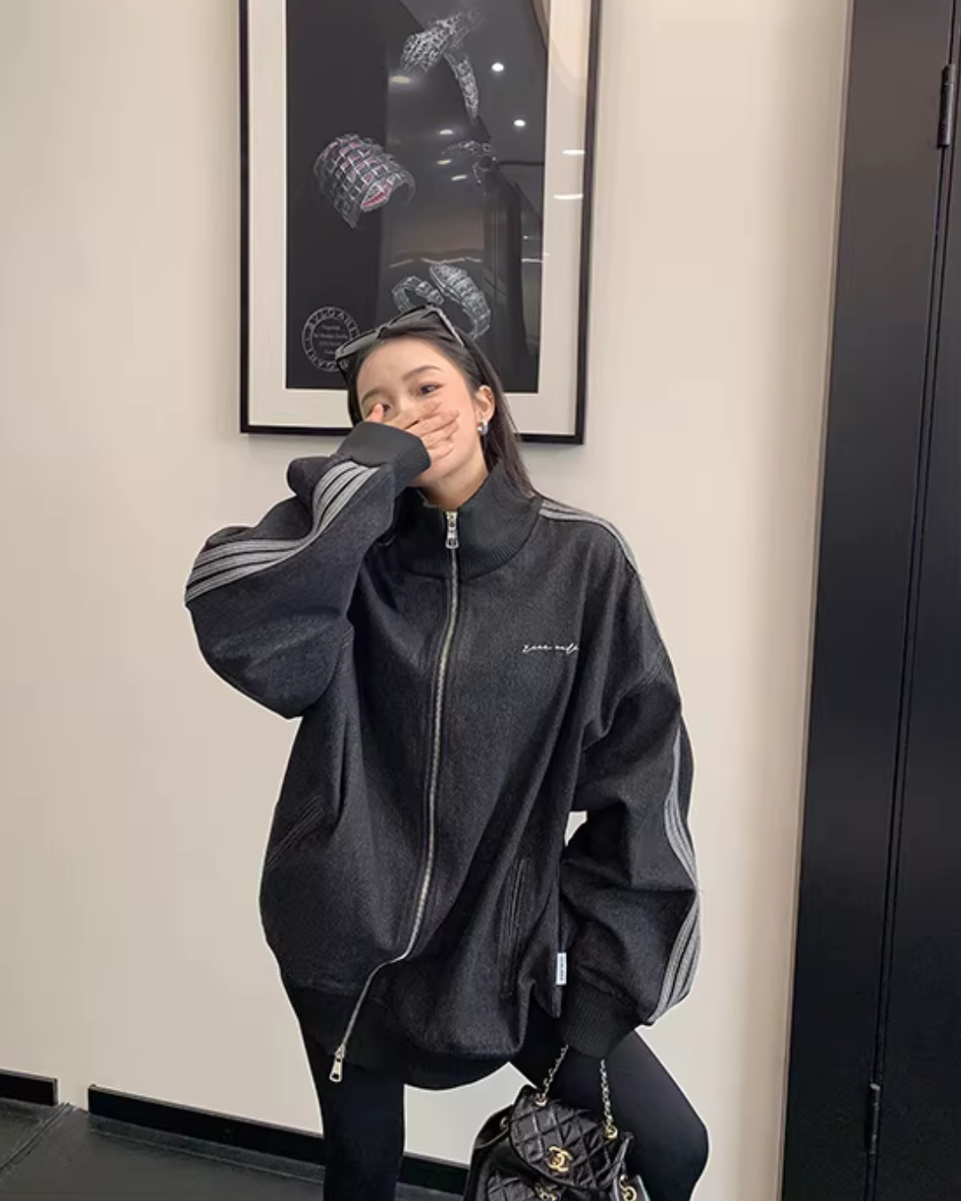 Sideline Denim Track Jacket Sideline Denim Track Jacket