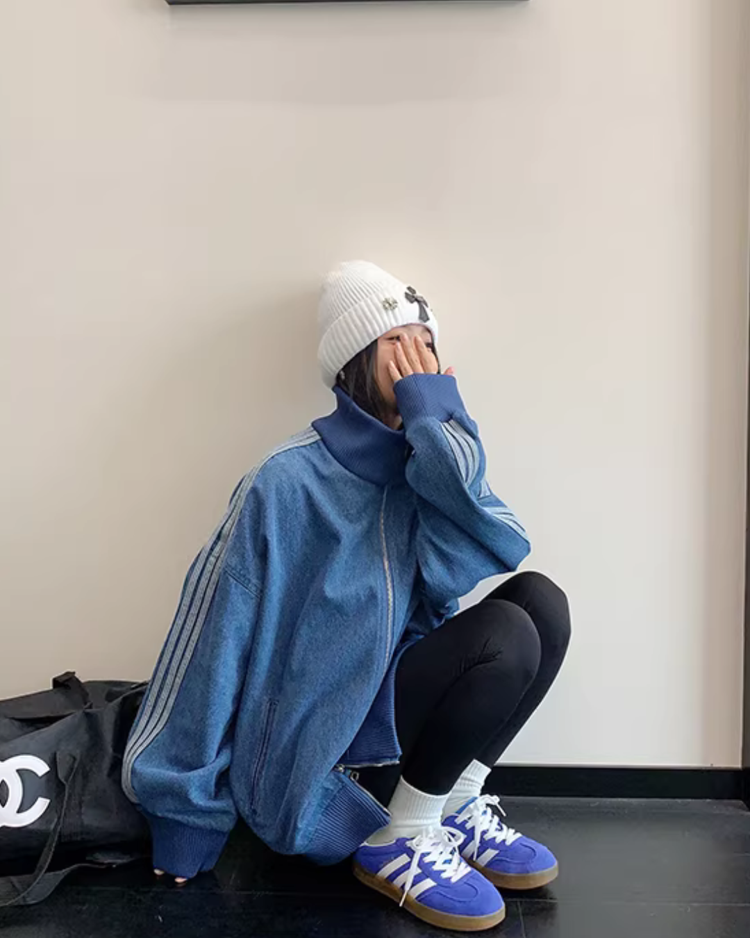 Sideline Denim Track Jacket Sideline Denim Track Jacket