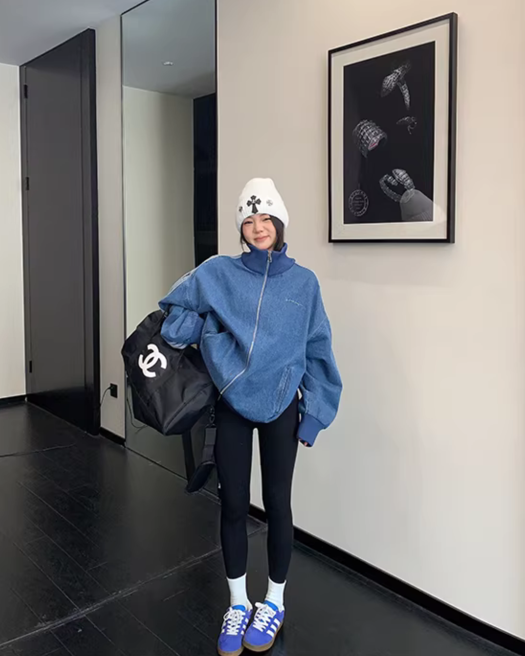 Sideline Denim Track Jacket Sideline Denim Track Jacket