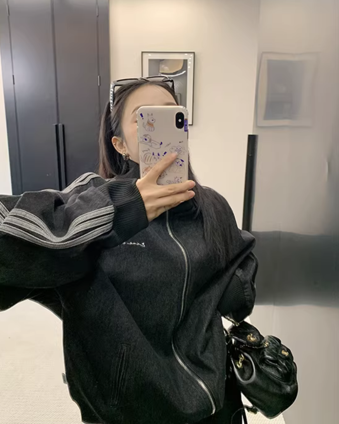 Sideline Denim Track Jacket Sideline Denim Track Jacket