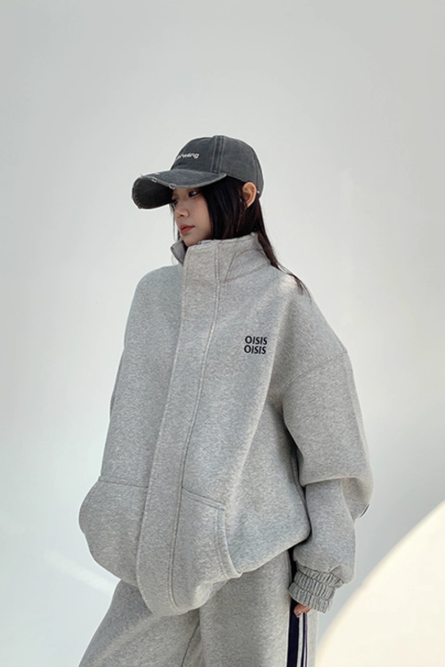 Sideline Stand Neck Jacket / Loose Pants