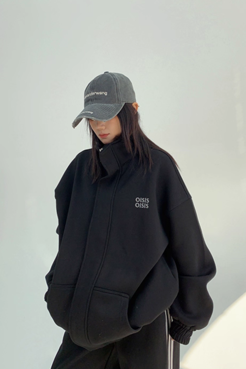 Sideline Stand Neck Jacket / Loose Pants