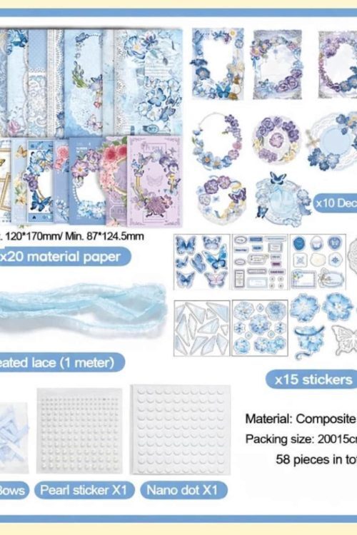 Silver Convertible Ita Bag with Clear Window for Photocards and Pins