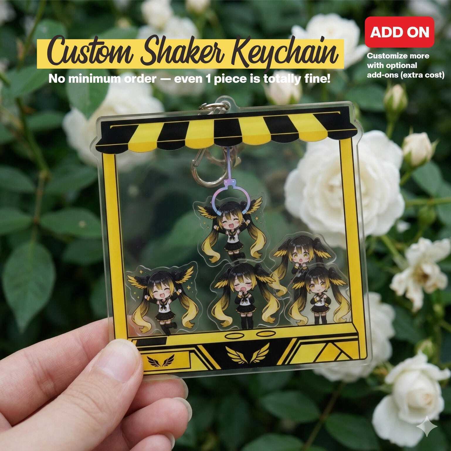 Silver Kawaii Y2K Convertible Ita Bag with Clear Window for Pin Display Silver Kawaii Y2K Convertible Ita Bag with Clear Window for Pin Display