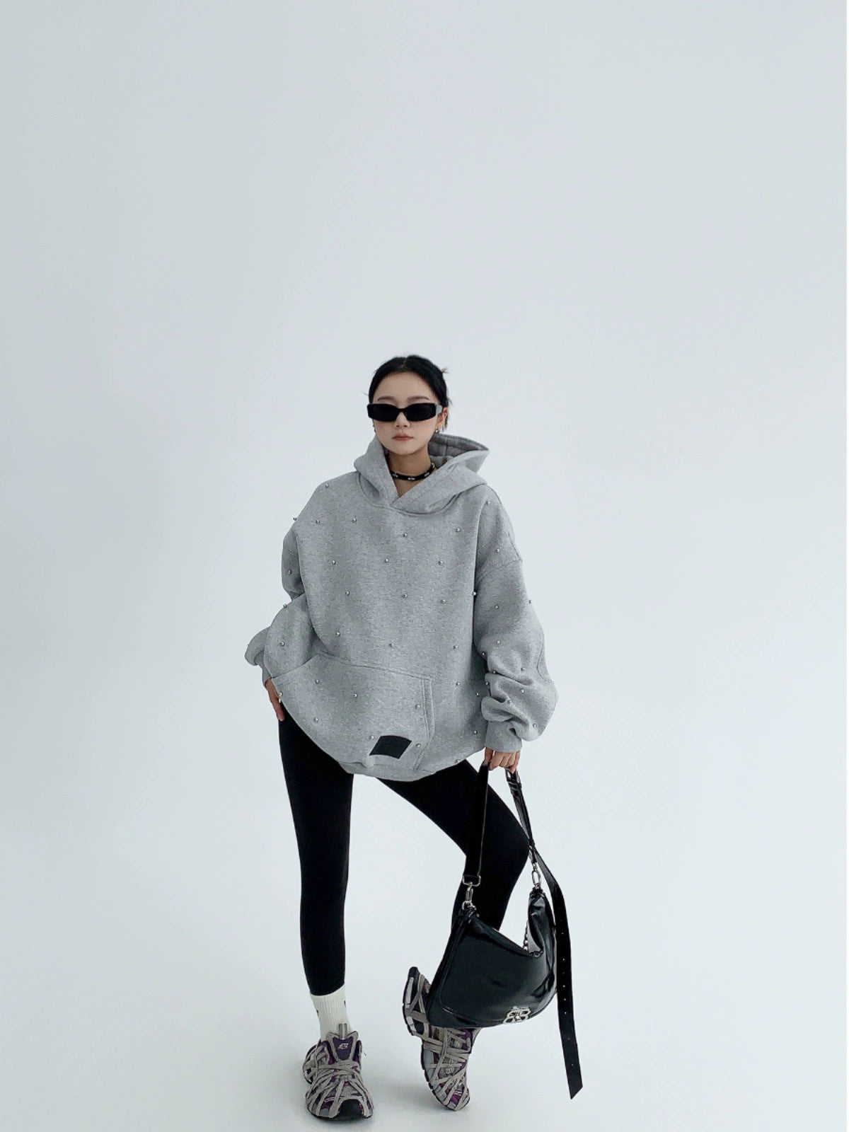 Silver Pearl Sweat Hoodie Silver Pearl Sweat Hoodie