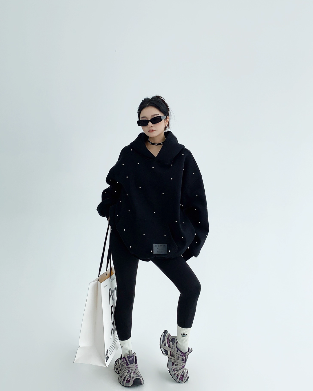 Silver Pearl Sweat Hoodie Silver Pearl Sweat Hoodie