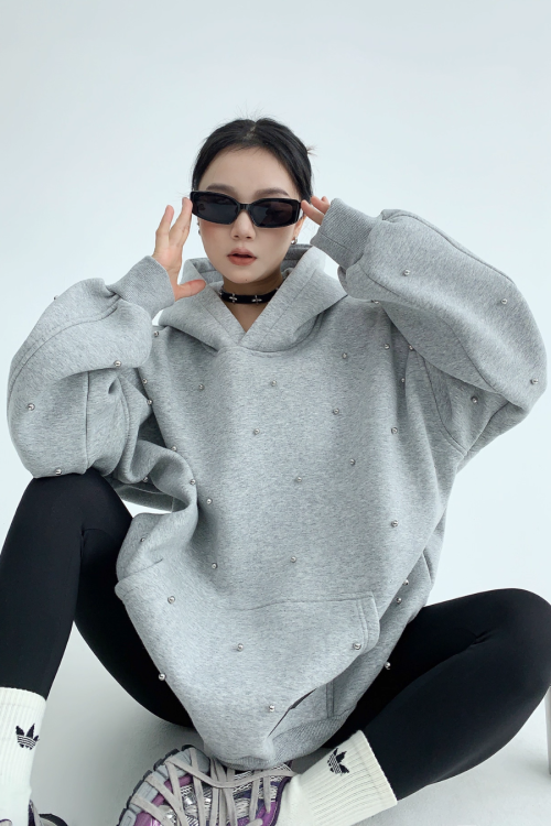 Silver Pearl Sweat Hoodie