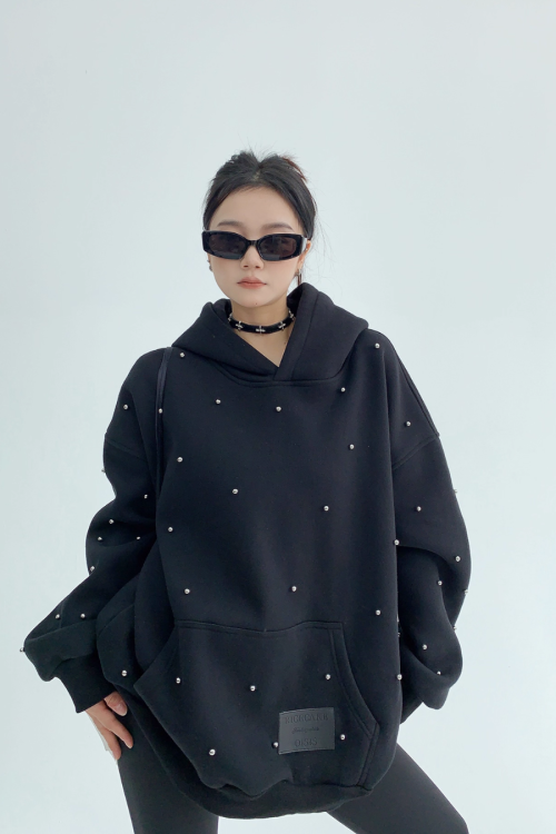 Silver Pearl Sweat Hoodie