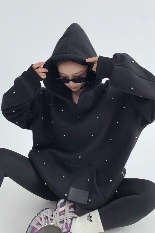 Silver Pearl Sweat Hoodie