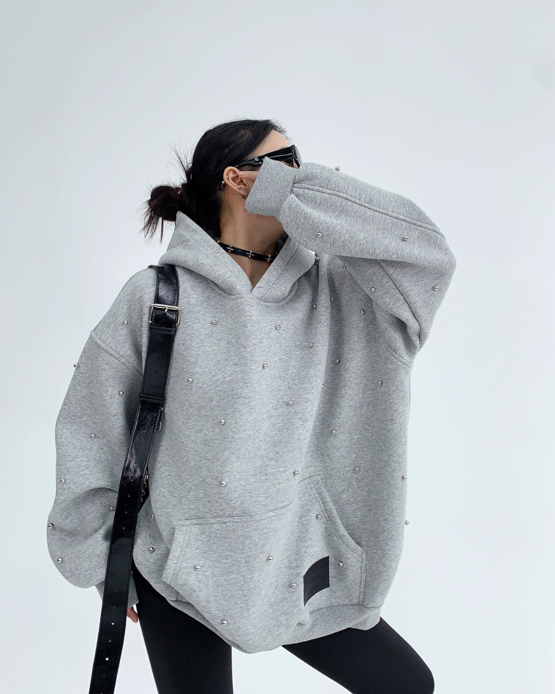 Silver Pearl Sweat Hoodie Silver Pearl Sweat Hoodie