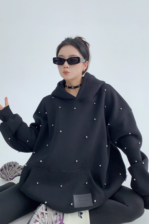 Silver Pearl Sweat Hoodie