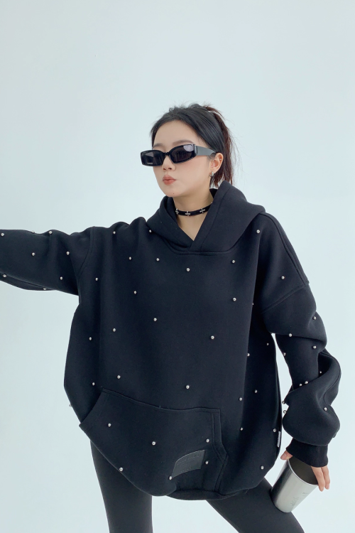 Silver Pearl Sweat Hoodie