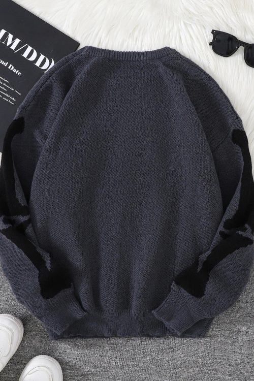 Skeleton Pullover Sweater