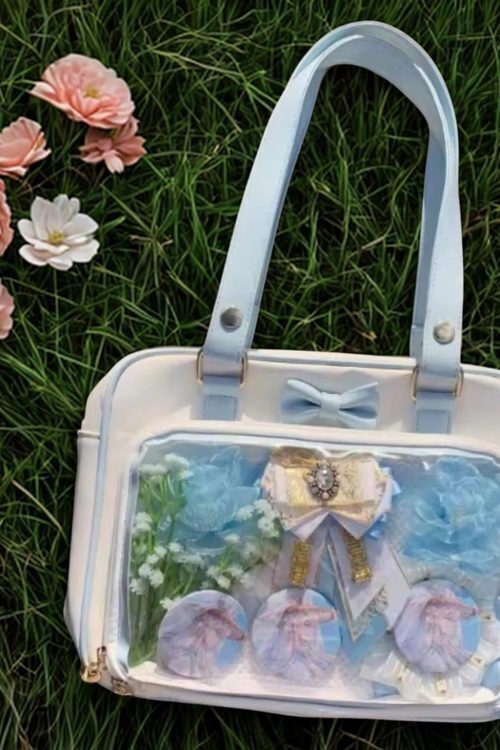 Small Black Convertible Ita Bag for Pin Display