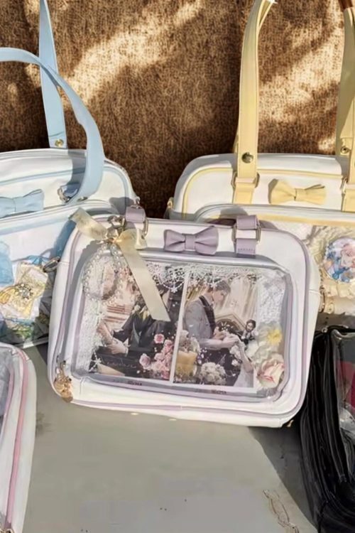 Small Black Convertible Ita Bag for Pin Display