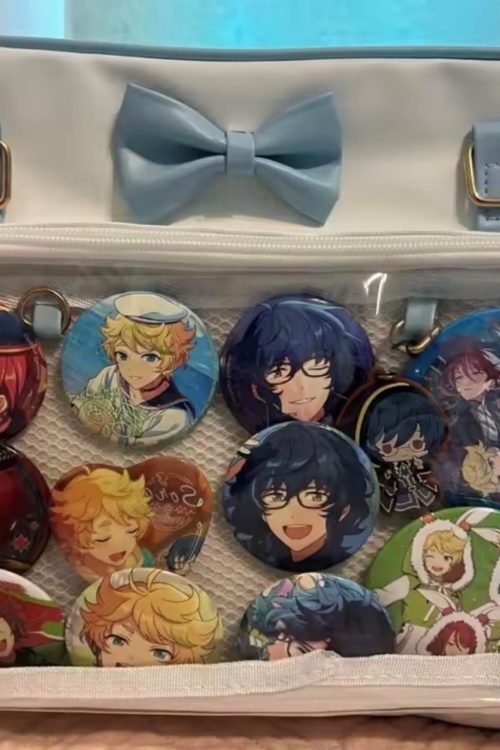 Small Black Convertible Ita Bag for Pin Display