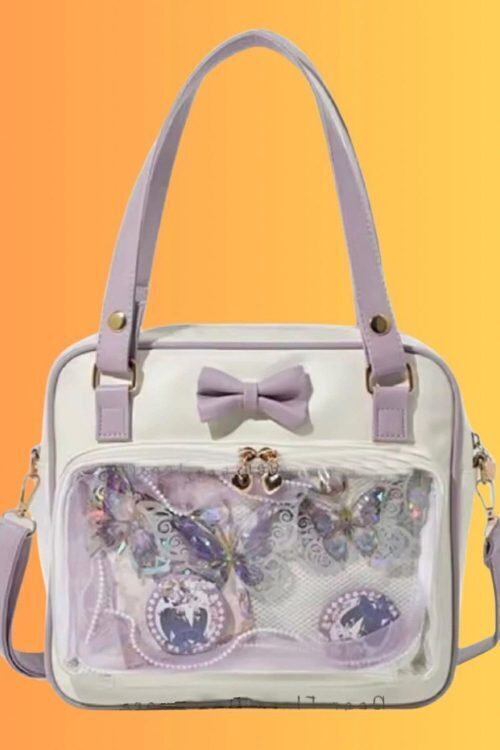 Small Black Convertible Ita Bag for Pin Display