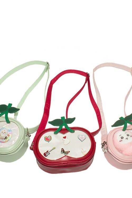 Small Cherry Ita Crossbody Bag for Plushies and Pins