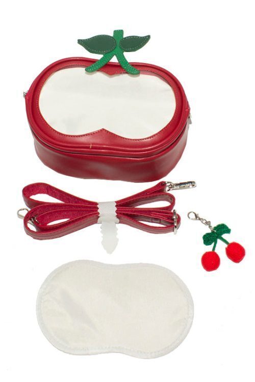 Small Cherry Ita Crossbody Bag for Plushies and Pins