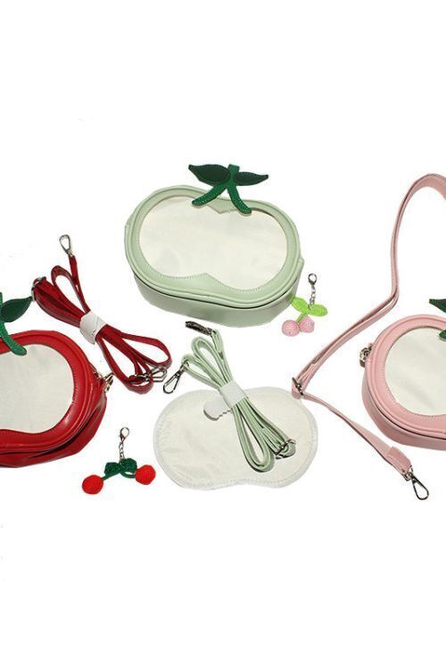 Small Cherry Ita Crossbody Bag for Plushies and Pins