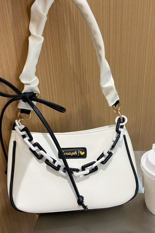 Small Convertible Ita Bag with Clear Window for Pin Display