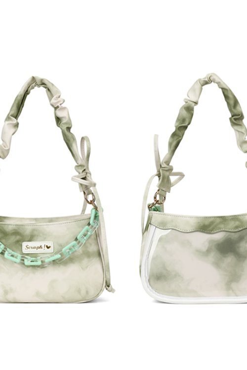 Small Convertible Ita Bag with Clear Window for Pin Display