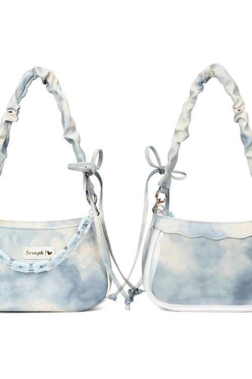 Small Convertible Ita Bag with Clear Window for Pin Display