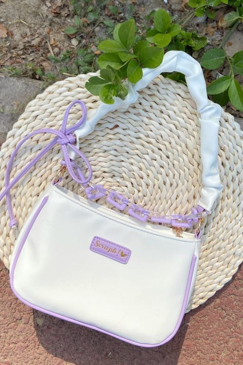 Small Convertible Ita Bag with Clear Window for Pin Display