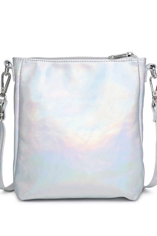 Small Ita Crossbody Bag with Clear Window and Included Insert for Plushies and Pins