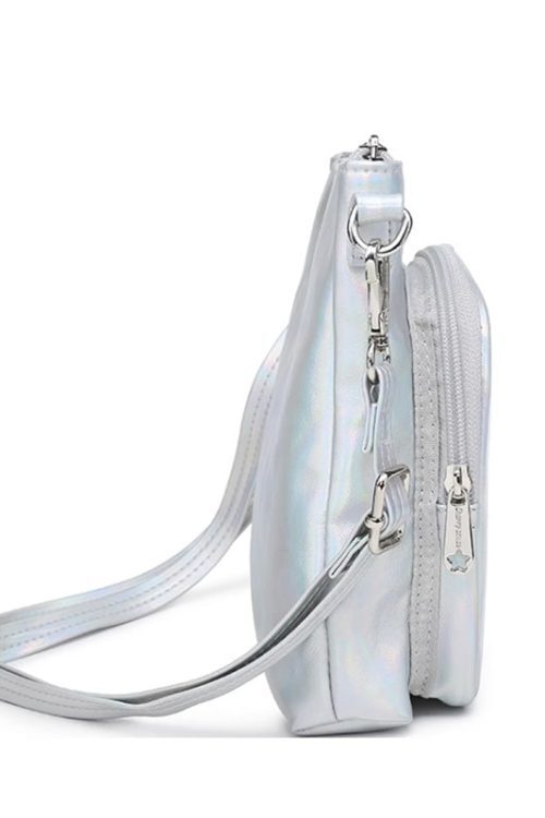 Small Ita Crossbody Bag with Clear Window and Included Insert for Plushies and Pins