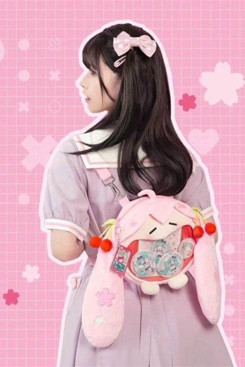 Small Pink Ita Bag for Pin Display