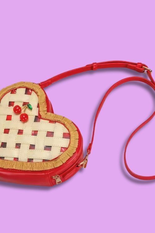 Small Red Heart Convertible Ita Bag