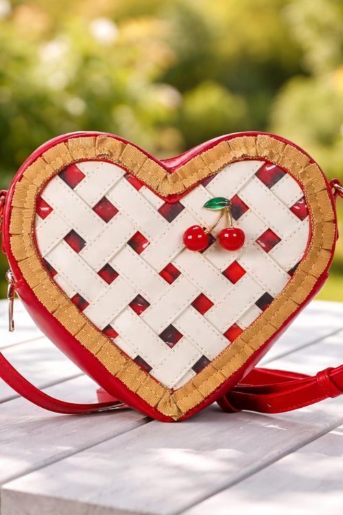 Small Red Heart Convertible Ita Bag