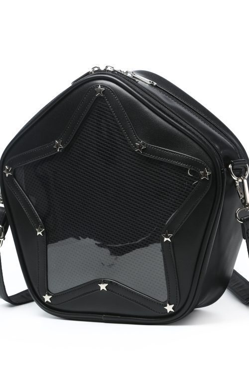 Small Y2K Star Ita Bag for Pin Display