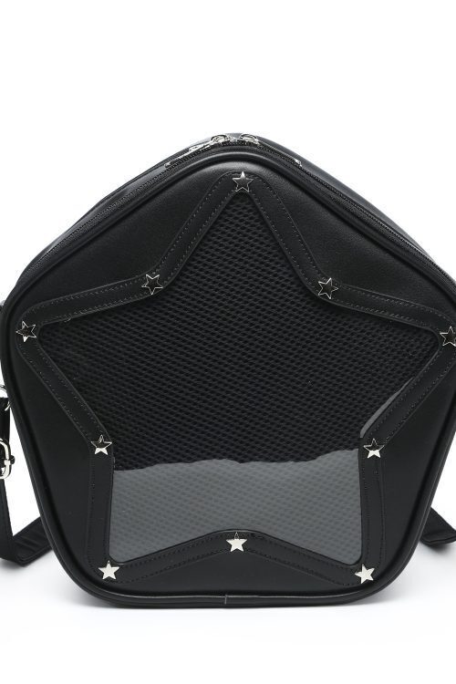 Small Y2K Star Ita Bag for Pin Display